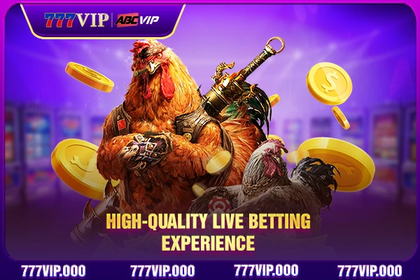 High-quality live betting experience