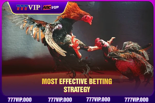 Most effective betting strategy